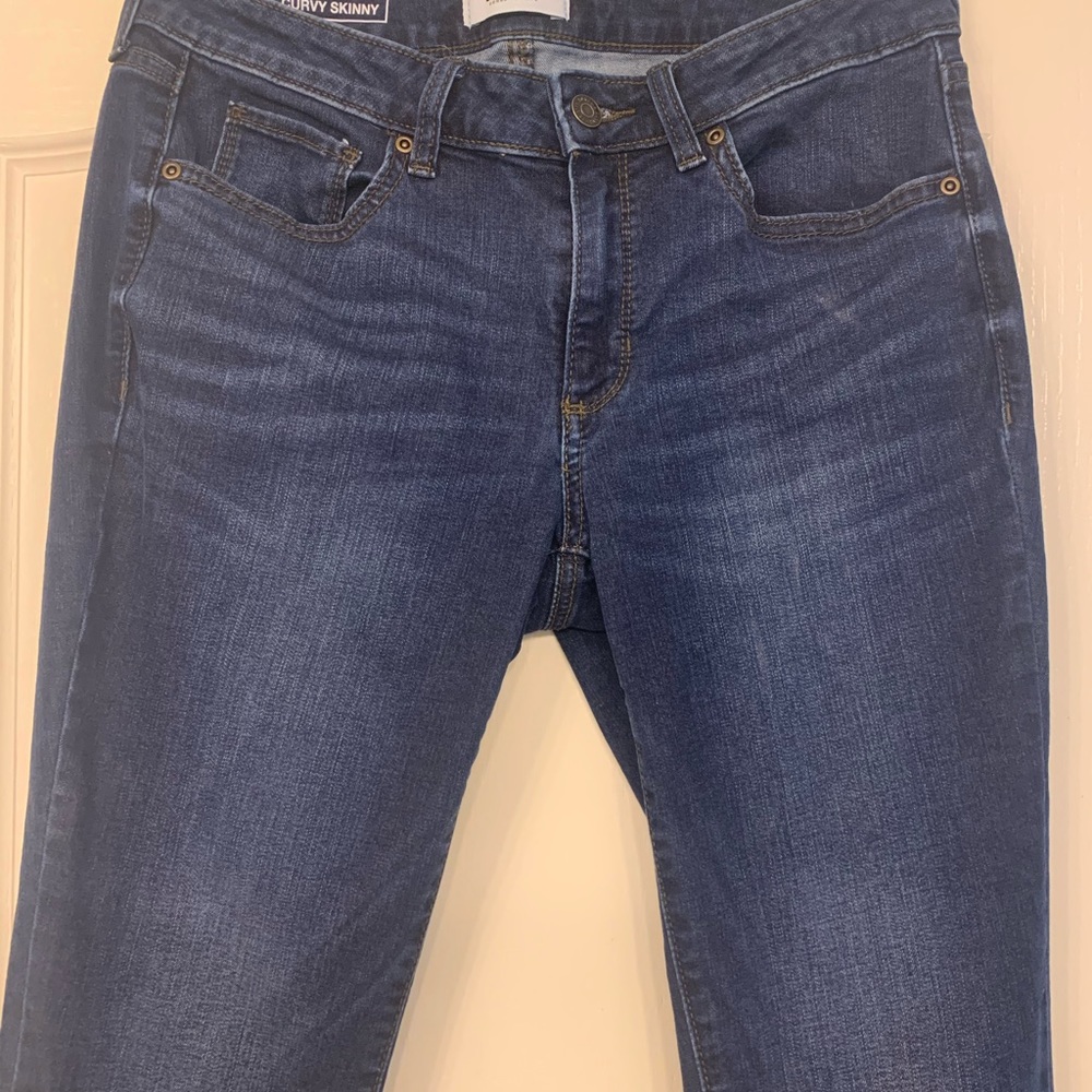 Curvy skinny jeans by Sonoma